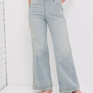 UpWest Women's High Rise Light Denim Jeans